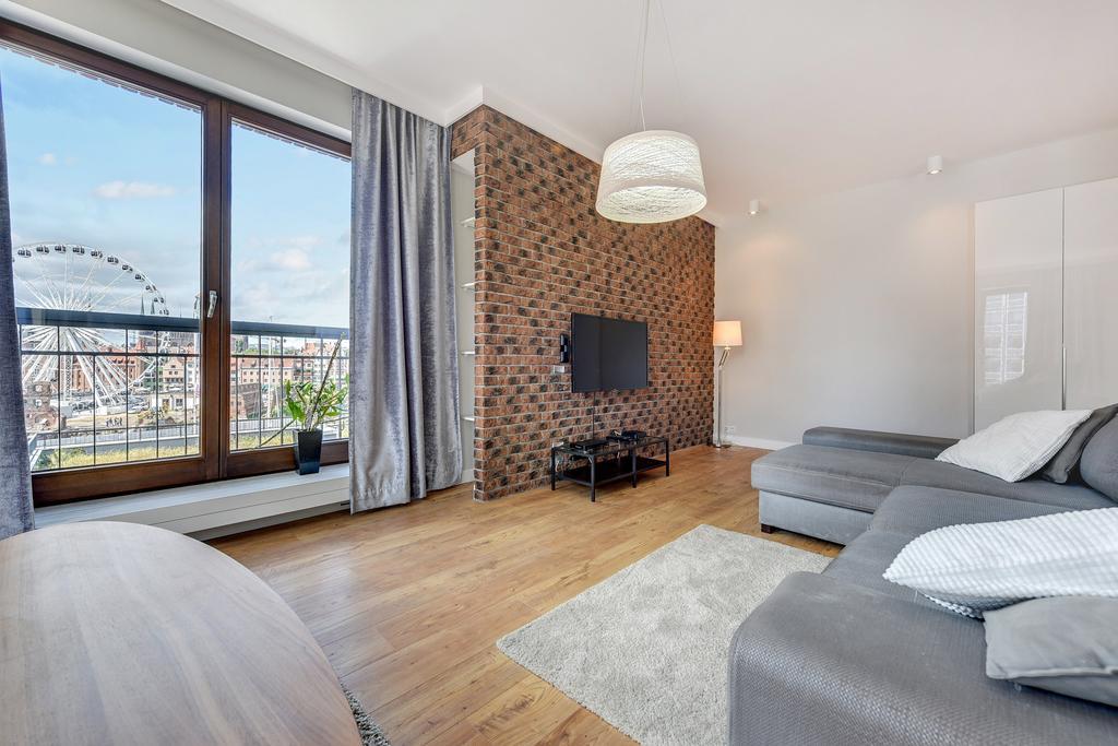 Apartamento Flatinfo Szafarnia Prime Location Gdansk Exterior foto
